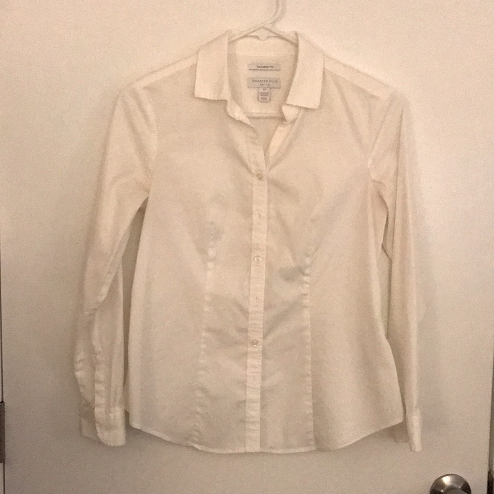 Charter Club petite button down shirt